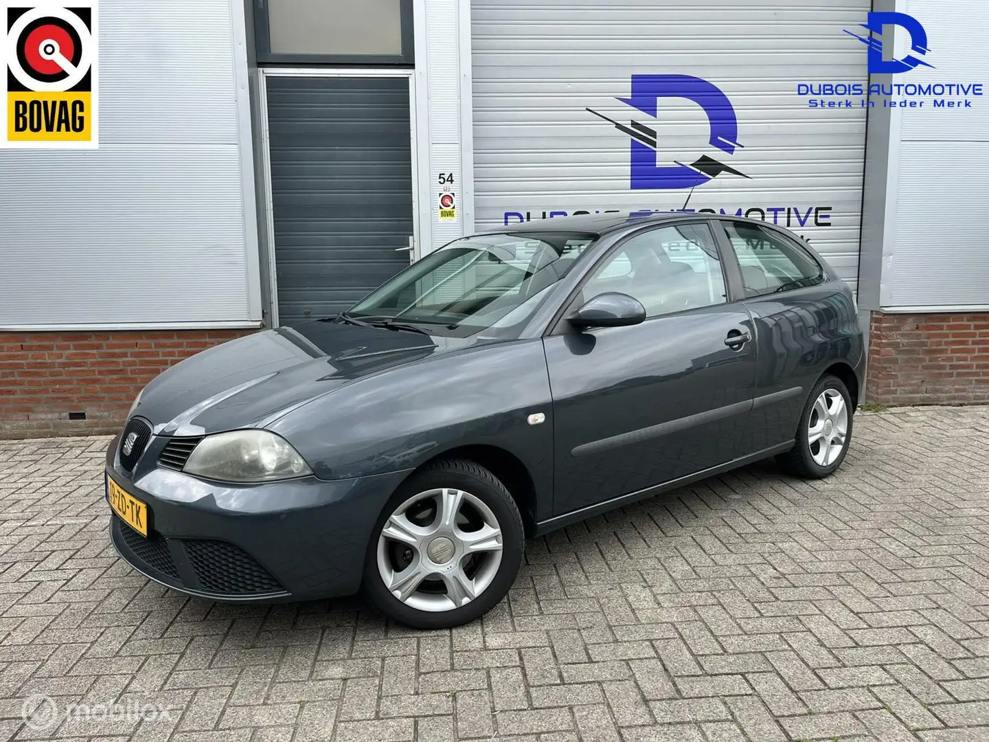 SEAT Ibiza 1.4-16V Reference|AIRCO|APK|CRUISE|NAP|NETTE AUTO Gris - 2