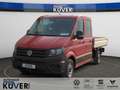 Volkswagen Crafter Doka 35 Pritsche MR 2,0 TDI Klima+GRA Roşu - thumbnail 1