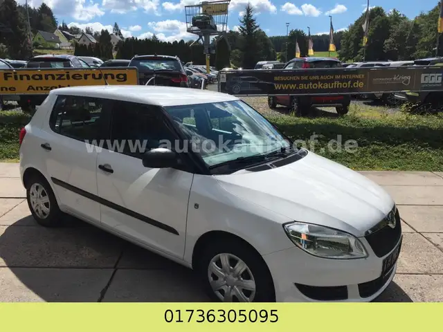 2012 Skoda Fabia in White for sale