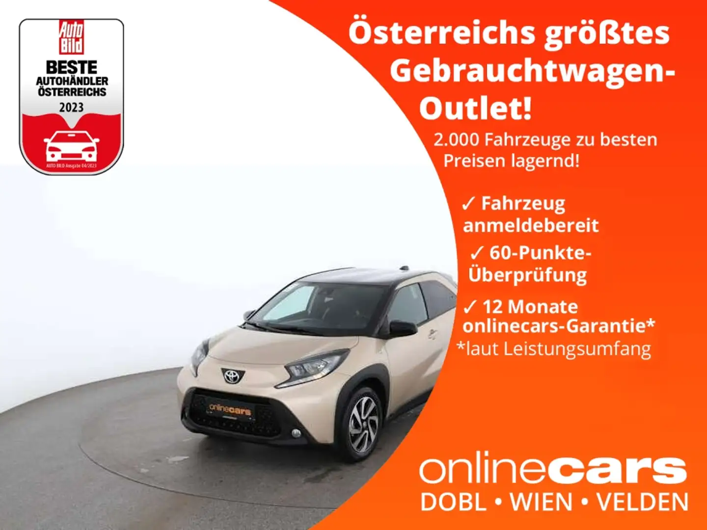 Toyota Aygo X 1.0 Pulse RADAR R-KAMERA LANE-ASSIST Schwarz - 1