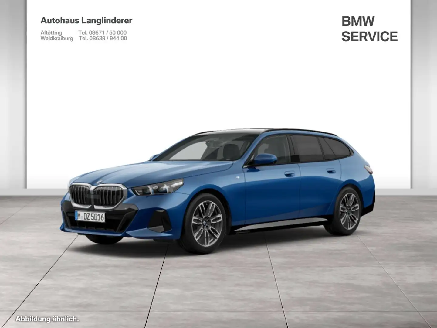 BMW 520 d xDrive Touring M-Sport NP 83.089,- Blau - 1