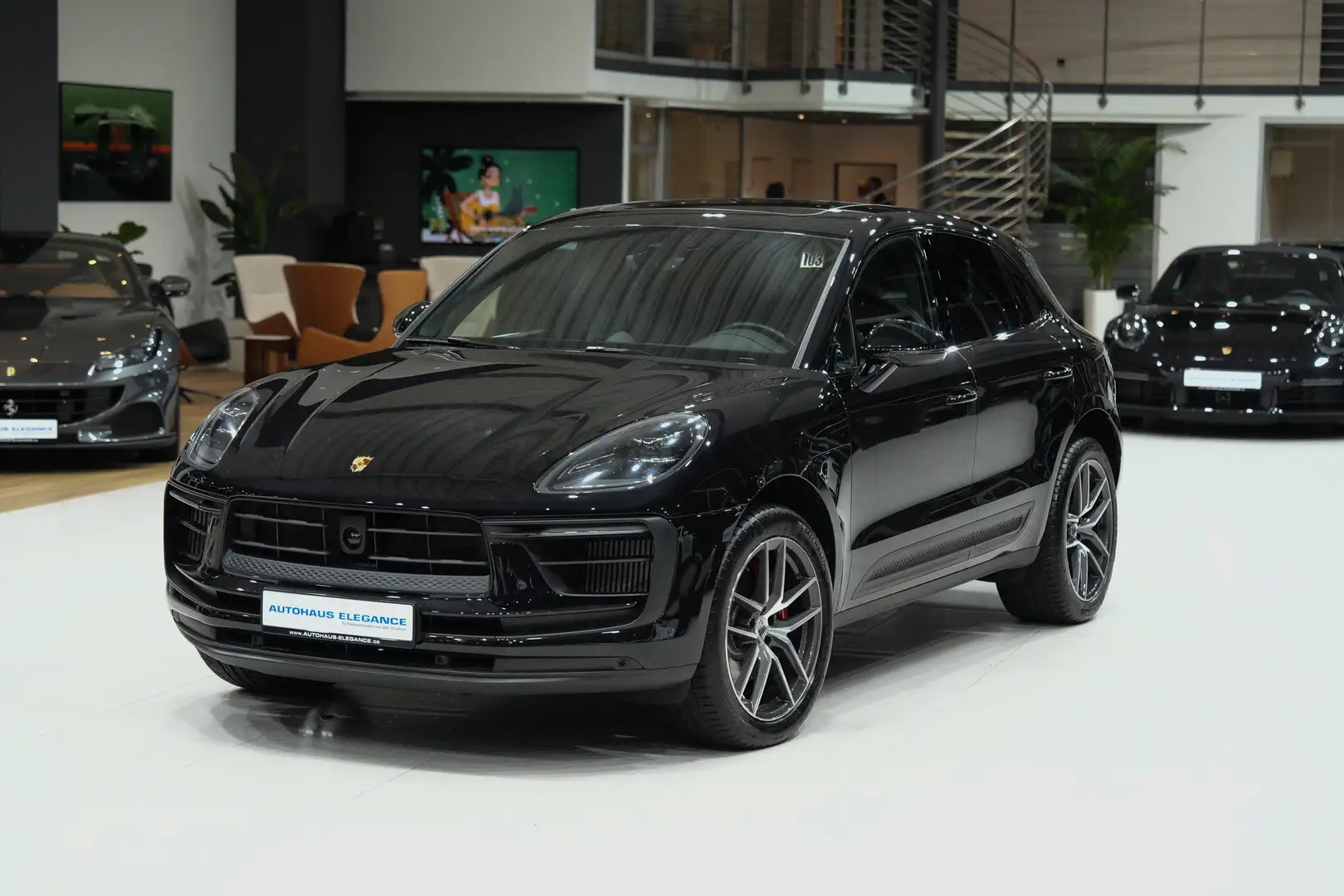 Porsche Macan S*SPORT-CHRONO*14-WEGE*BOSE*PDK*DAB+*PDLS+ Noir - 1