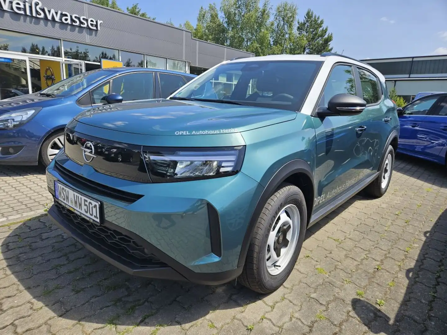 Opel Frontera 1.2 DI Hybrid 48V eDCT Edition Groen - 2