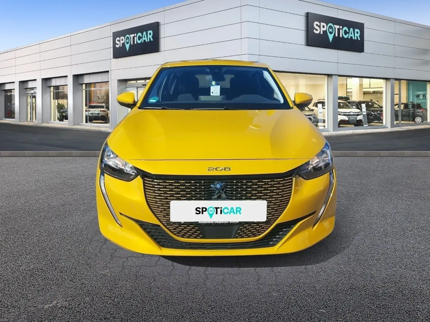 Peugeot e-208 Active 136 PDC/ 1. Hand Gelb - 2