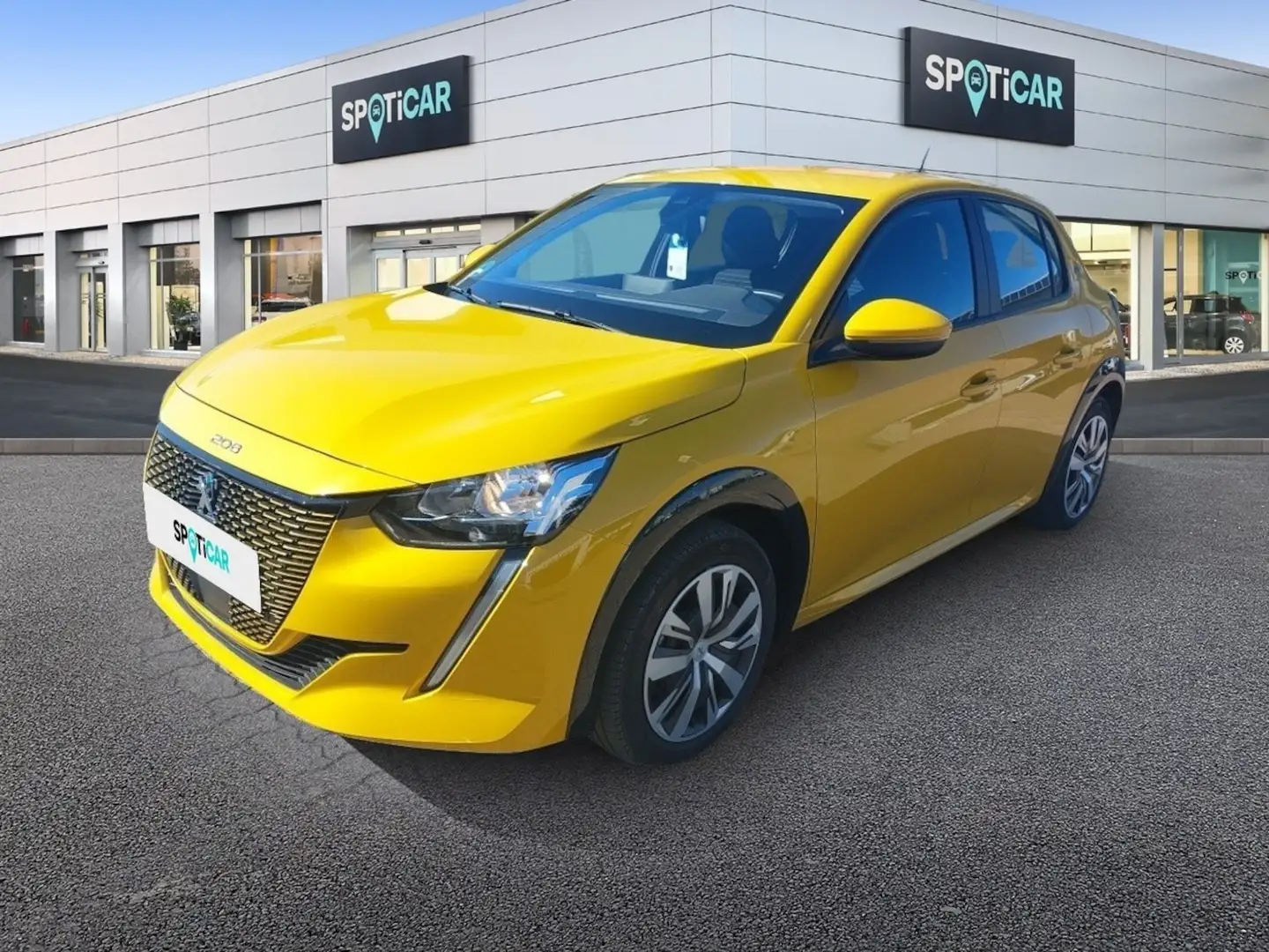 Peugeot e-208 Active 136 PDC/ 1. Hand Gelb - 1