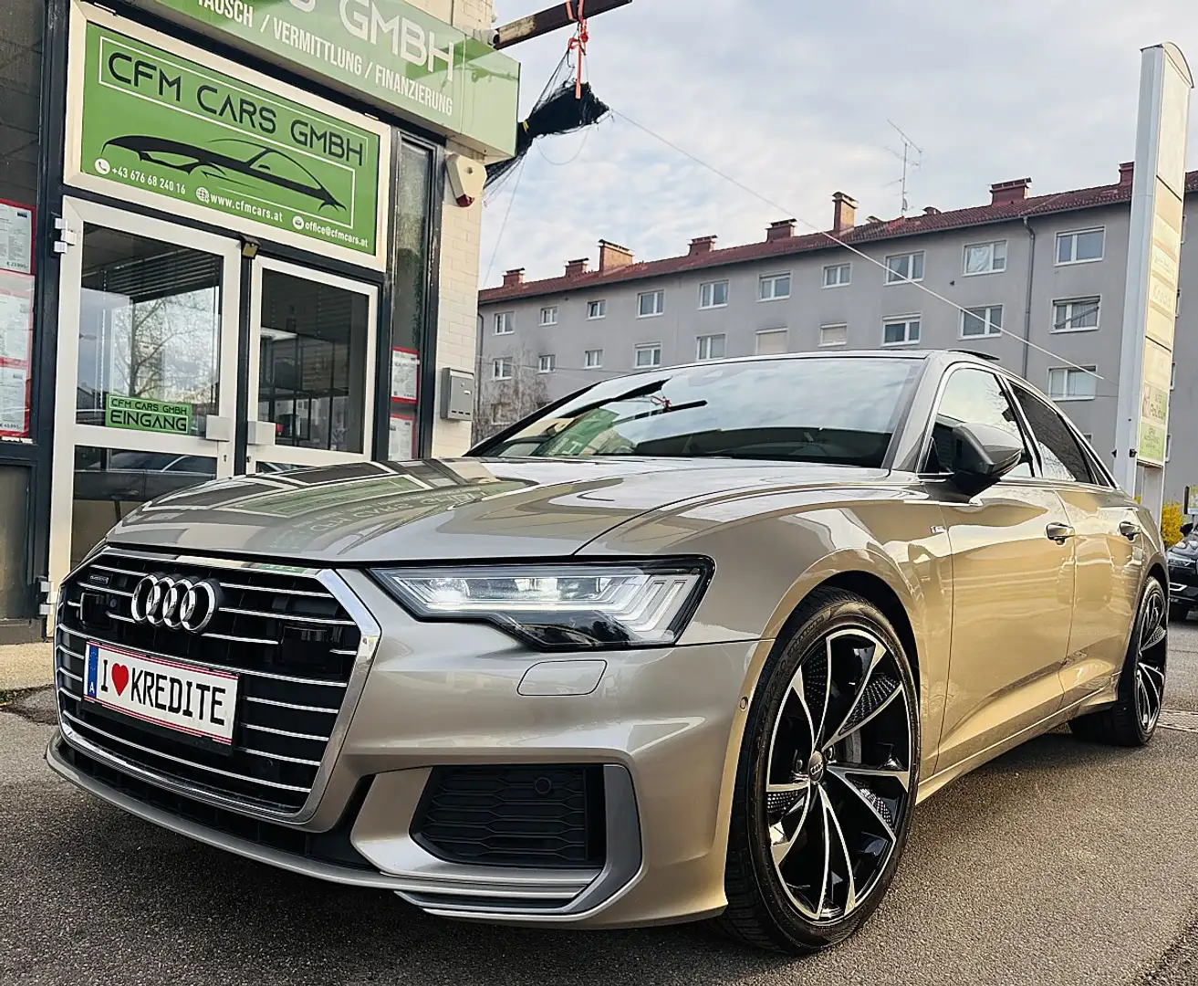 Audi A6 55 TFSI quattro S-tronic sport Gelb - 1