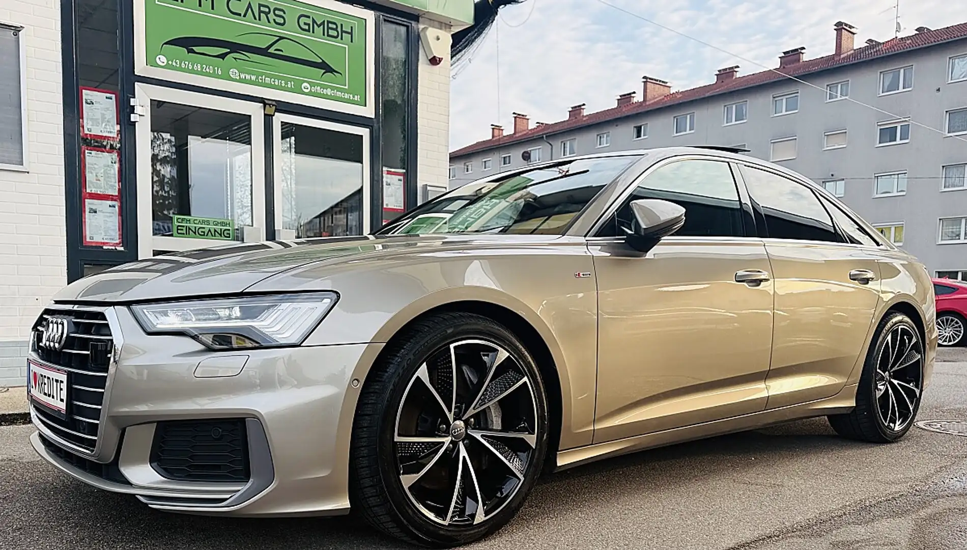 Audi A6 55 TFSI quattro S-tronic sport Gelb - 2