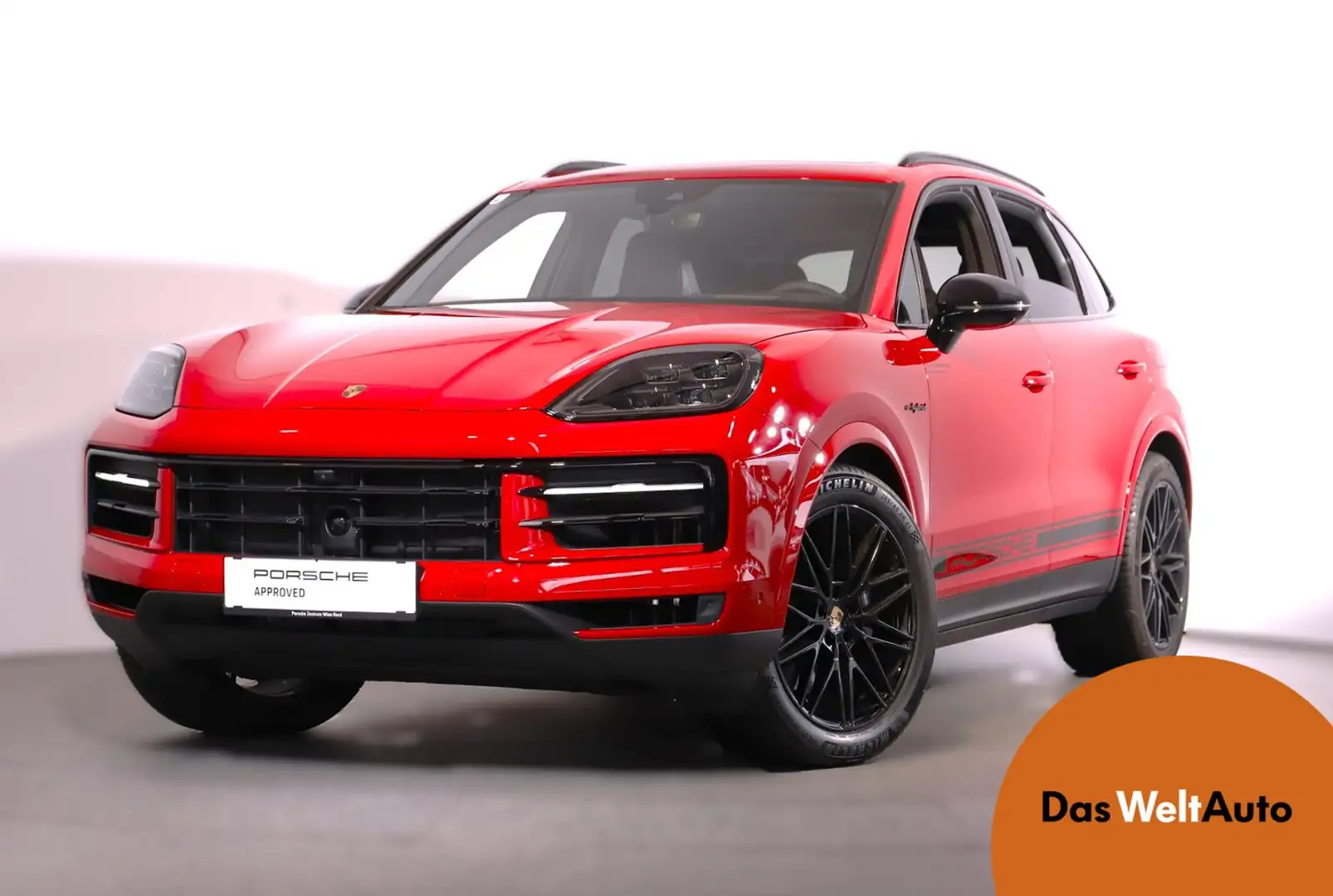 Porsche Cayenne E-Hybrid Rot - 1