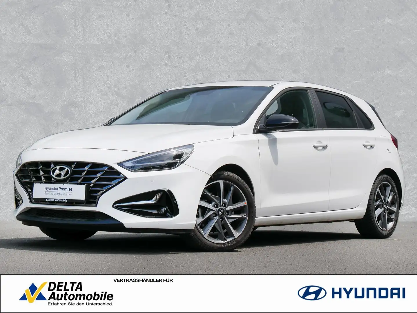 Hyundai i30 1.0 TGDI Edition 30 Plus Navi Voll-LED Kamer Weiß - 1