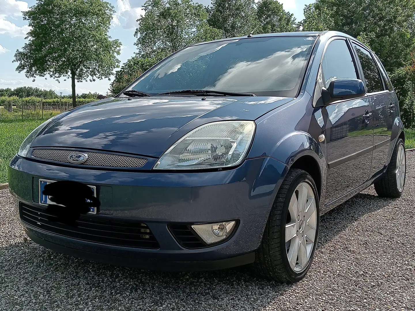 Ford Fiesta Fiesta V 2002 5p 1.4 tdci Collection Blu/Azzurro - 1
