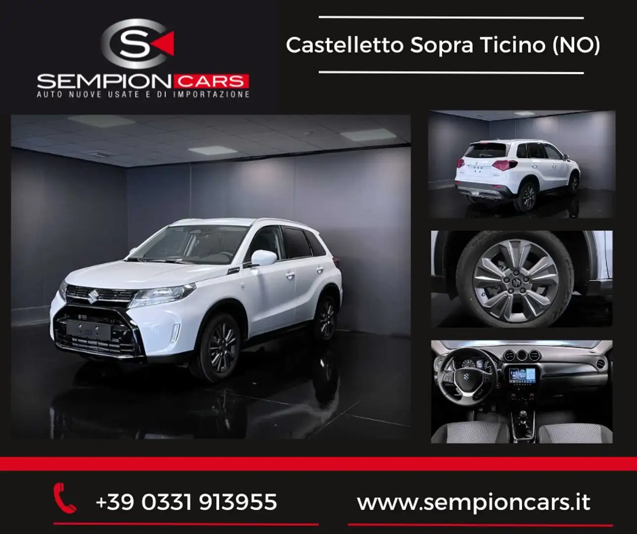 Suzuki Vitara 1.4h COOL+ 4wd allgrip MY25 PREZZO REALE -5.000EUR Bianco - 1