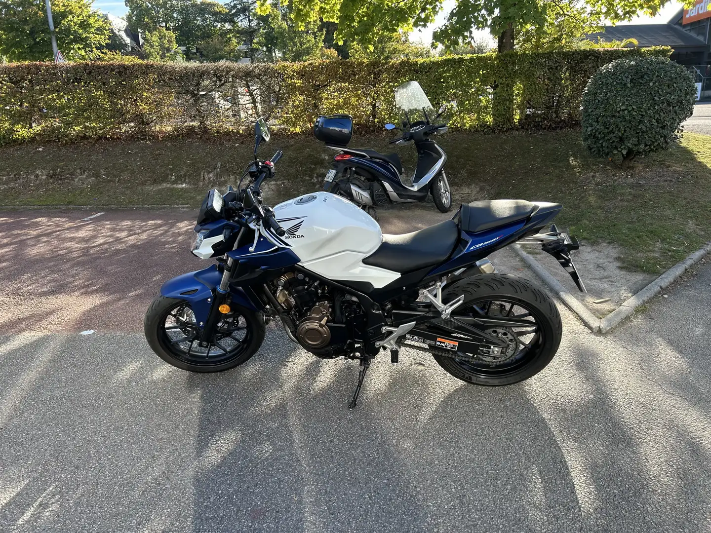 Honda CB 500 Weiß - 2