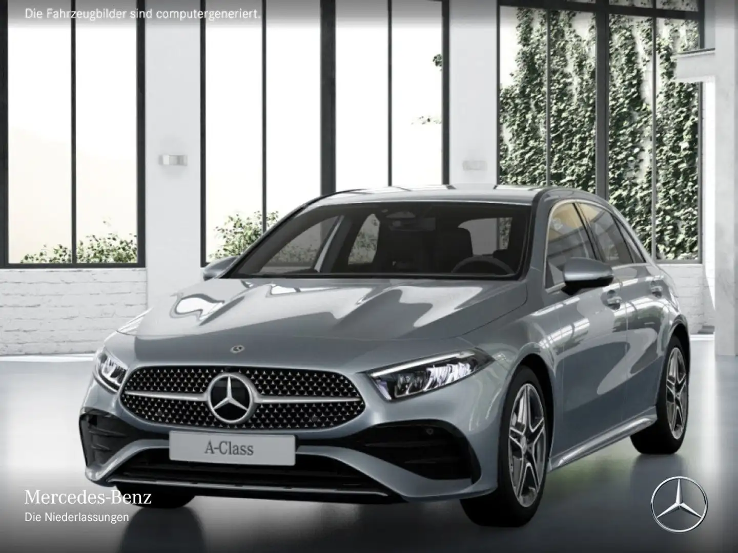 Mercedes-Benz A 180 AMG+LED+KAMERA+KEYLESS+7G Silber - 2