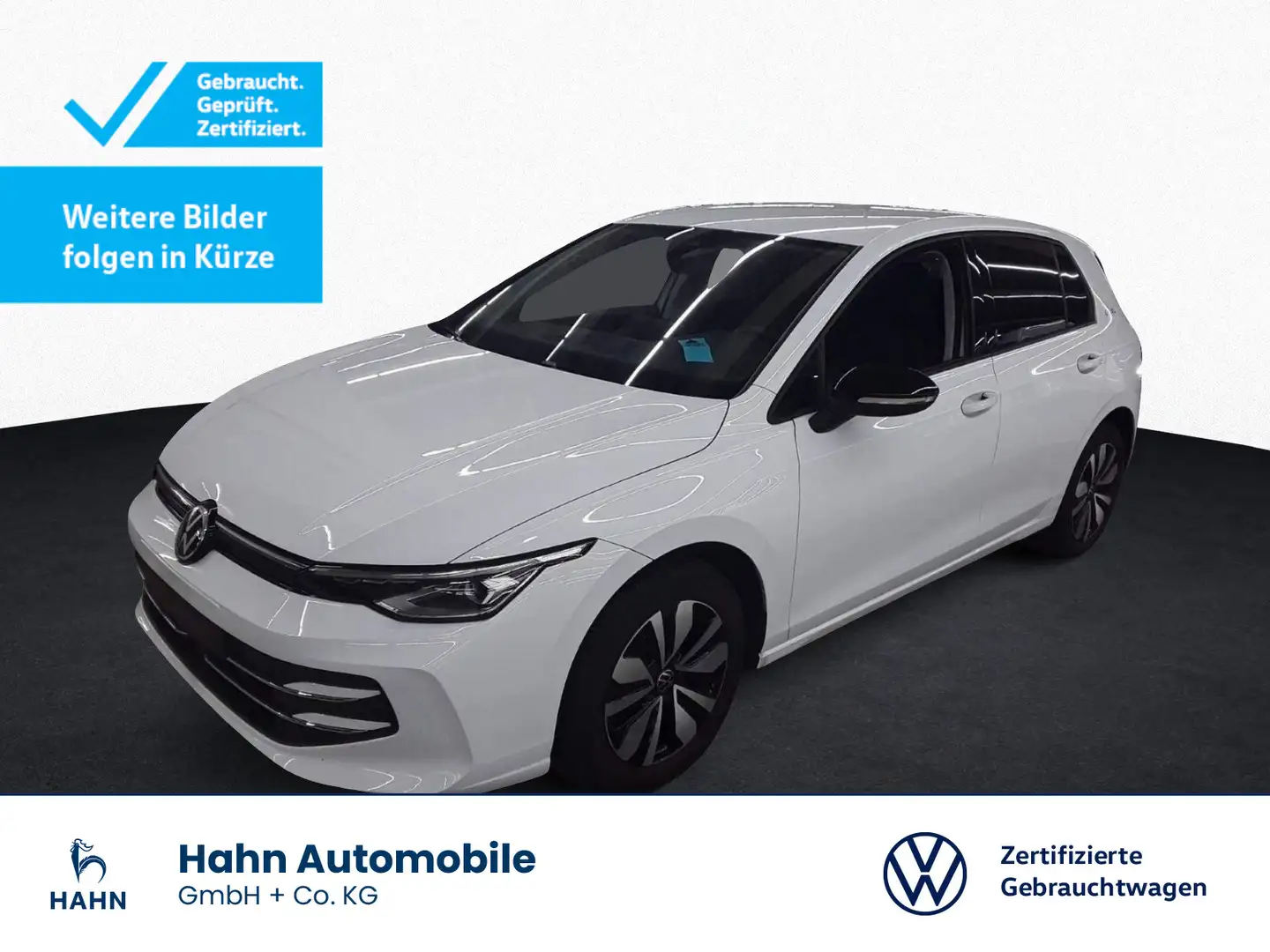 Volkswagen Golf VIII 1.5TSI Goal LED AHK Navi ACC APP Sitzh Weiß - 1