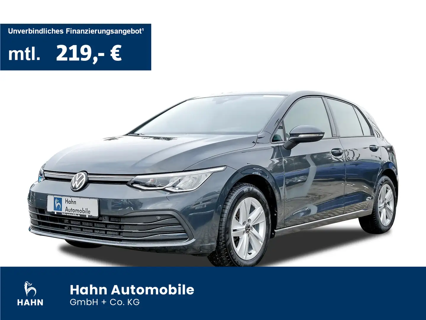Volkswagen Golf VIII 1.0TSI Life ACC AppConnect Navi Massag Gris - 1