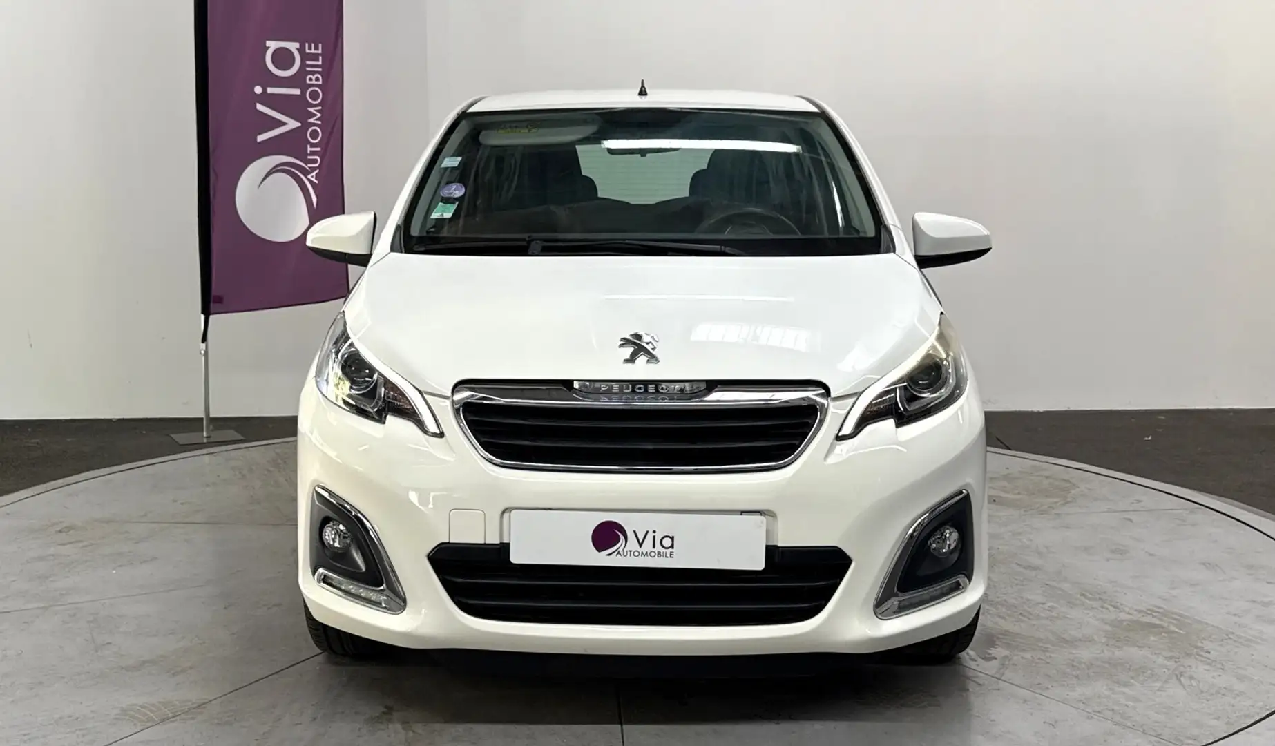 Peugeot 108 1.2 PureTech 82ch BVM5 Allure Blanc - 2