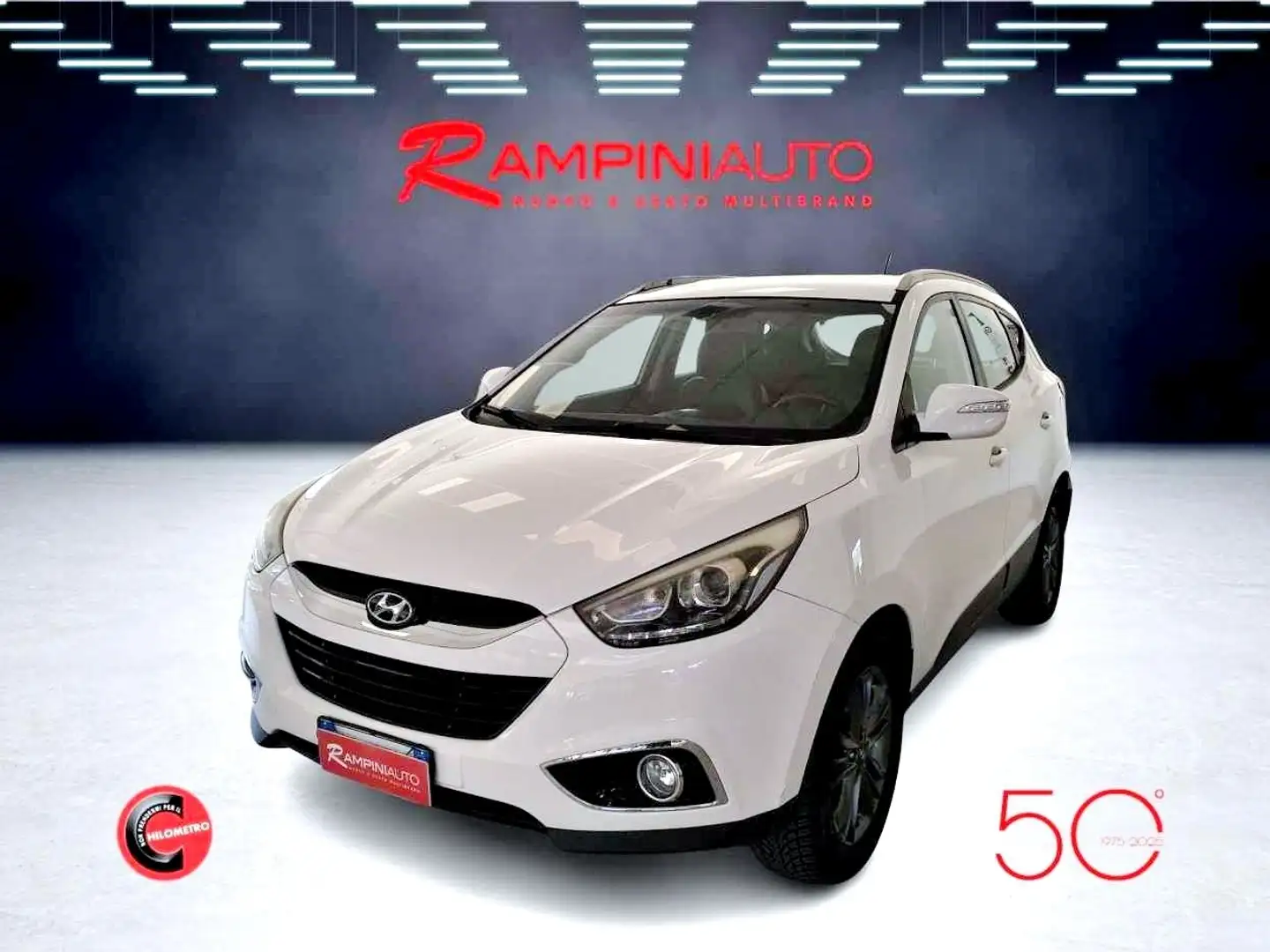 Hyundai iX35 2.0 CRDi 4x4 136 Cv Pronta Consegna Bílá - 2