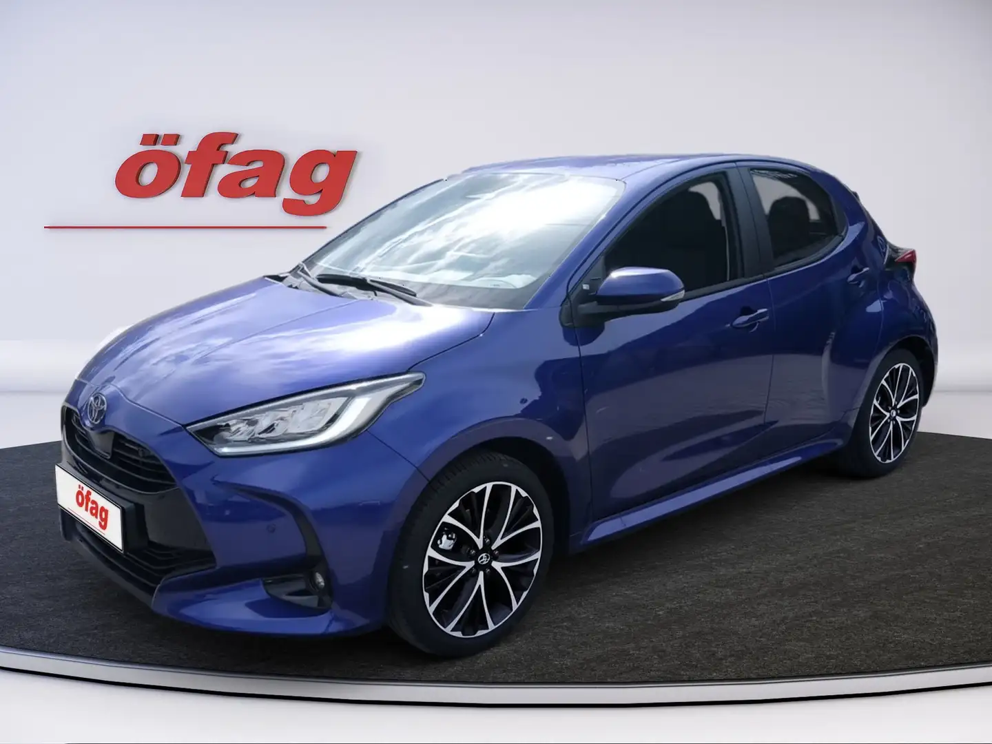 Toyota Yaris 1.5 VVT-i Hybrid Teamplayer ACC+LED+SHZ+LM Blau - 2
