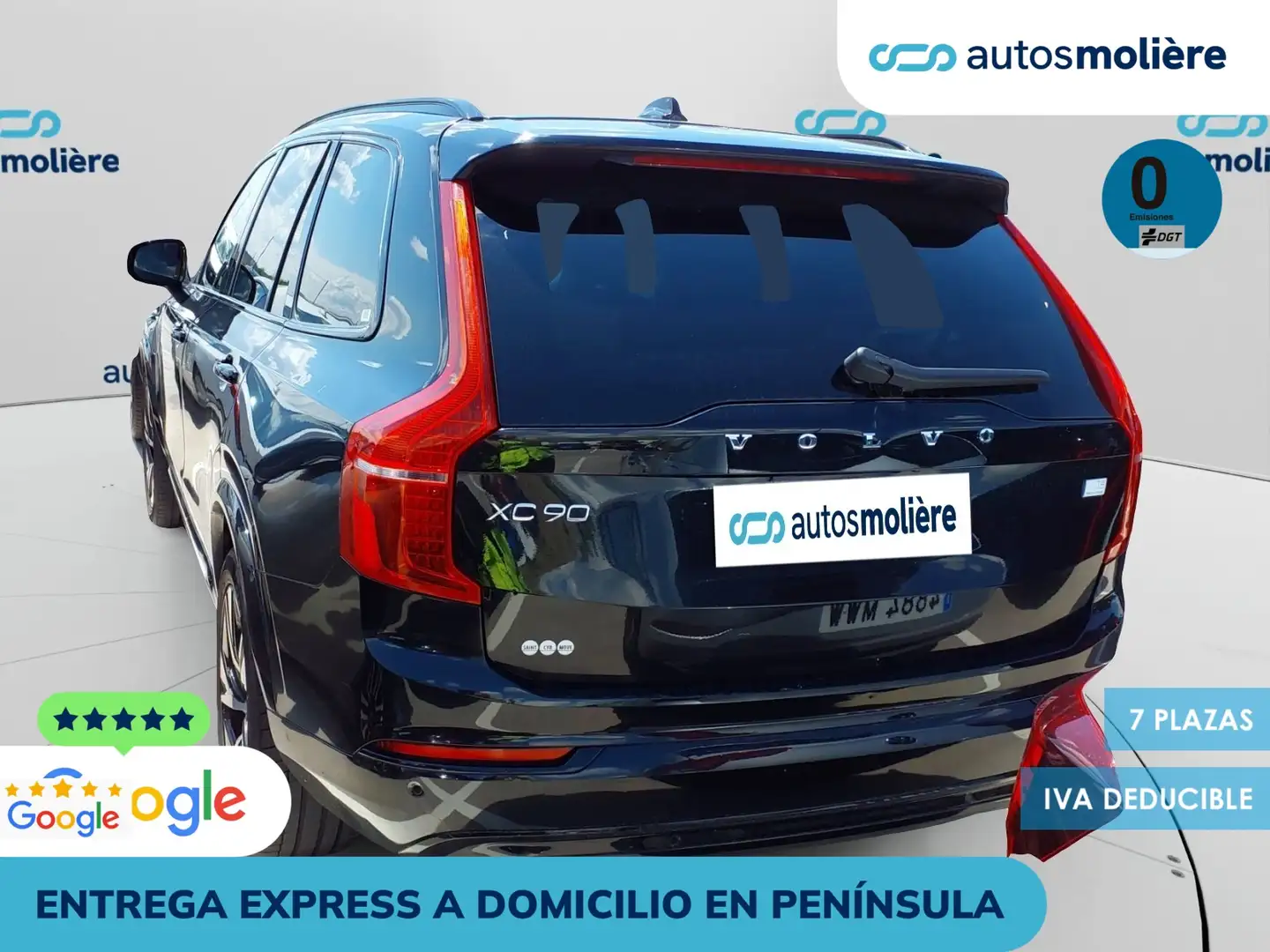 Volvo XC90 T8 Recharge Inscription AWD Aut. Negro - 2