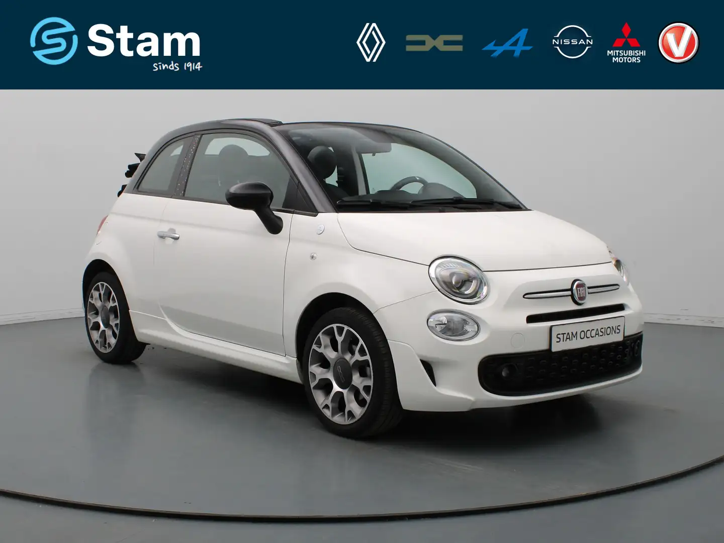 Fiat 500C 70pk Hybrid Hey Google Airco | Cruise | Carplay | Wit - 1