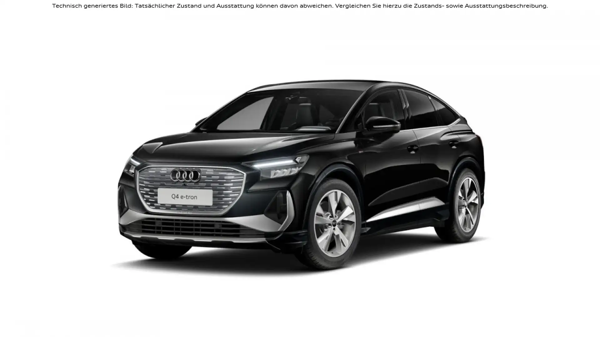 Audi Q4 e-tron LED Navi S-line Exter.+Inter. SpSi LM20 Privacy Schwarz - 2