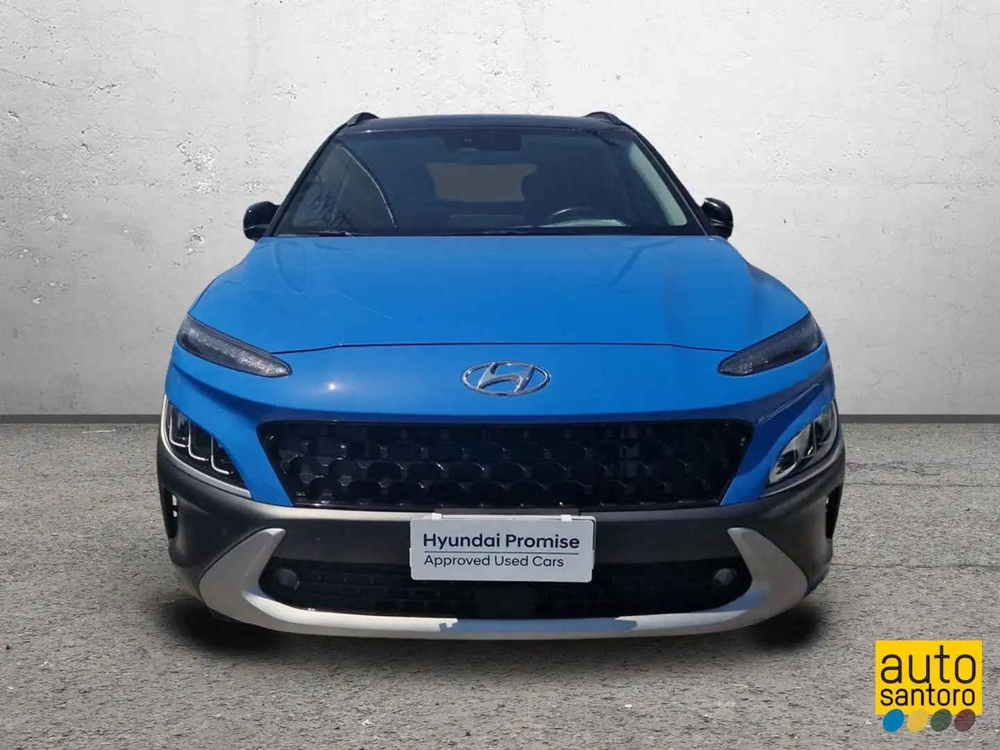 Hyundai KONA Kona 1.0 t-gdi 48V Xline 2wd 120cv imt Bleu - 2