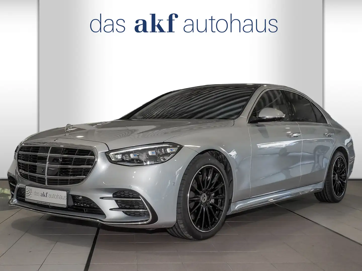 Mercedes-Benz S 580 4Matic AMG-Line-360°Kamera*Panorama*MBUX*Hea Argent - 1