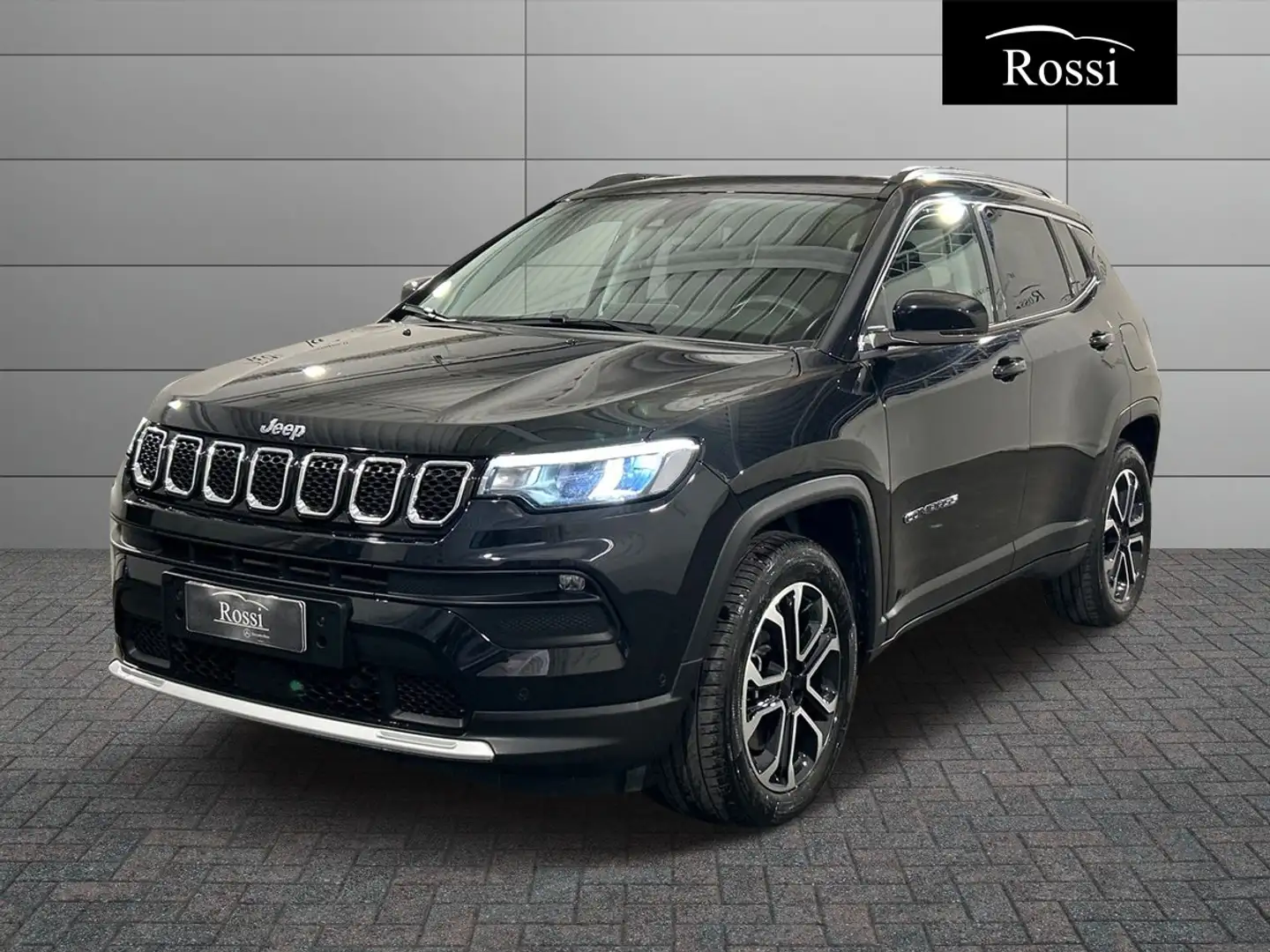 Jeep Compass 1.3 turbo t4 phev Limited 4xe auto Zwart - 1