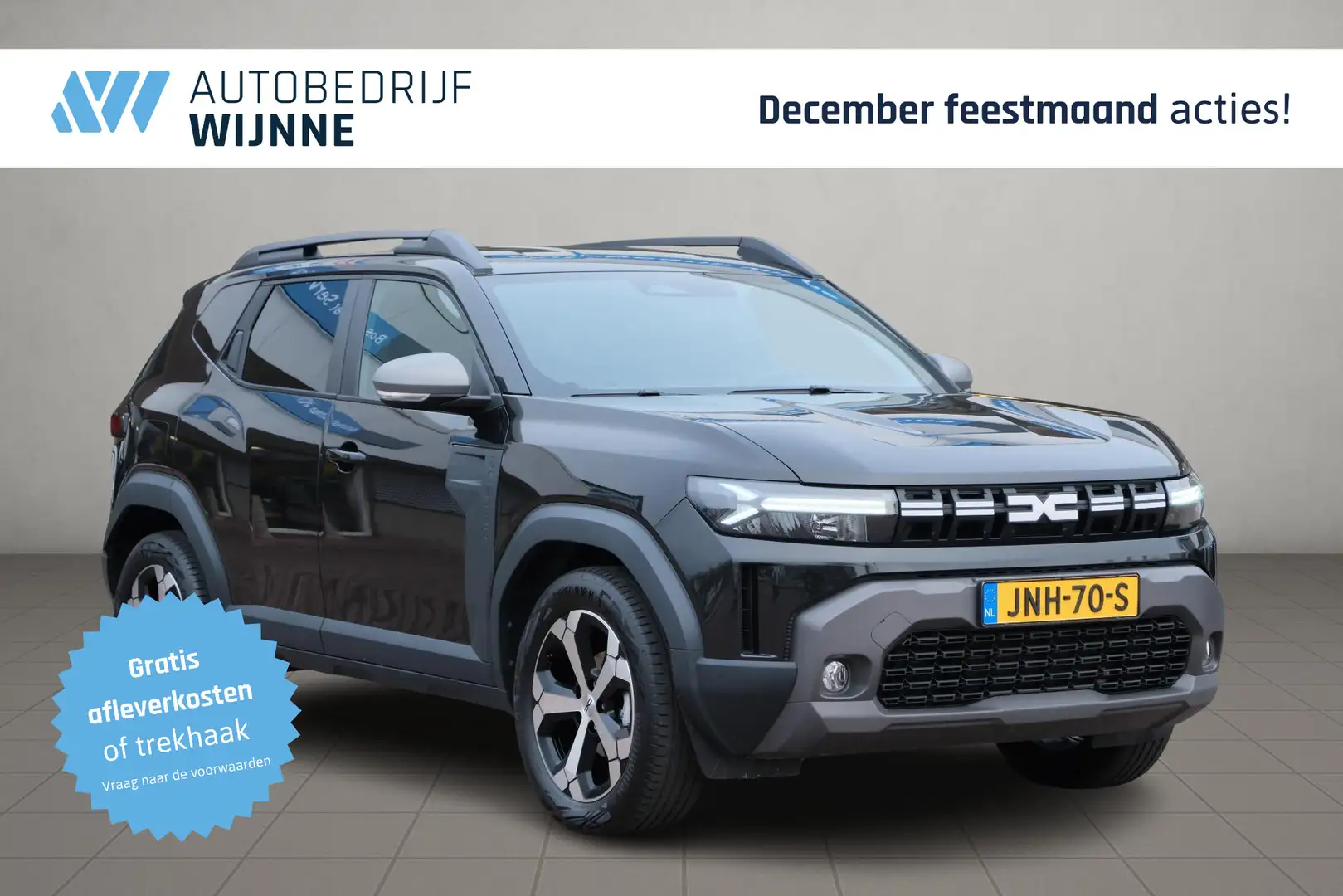 Dacia Duster 1.2 TCe 130pk mild hybrid Journey | App Connect | Zwart - 1
