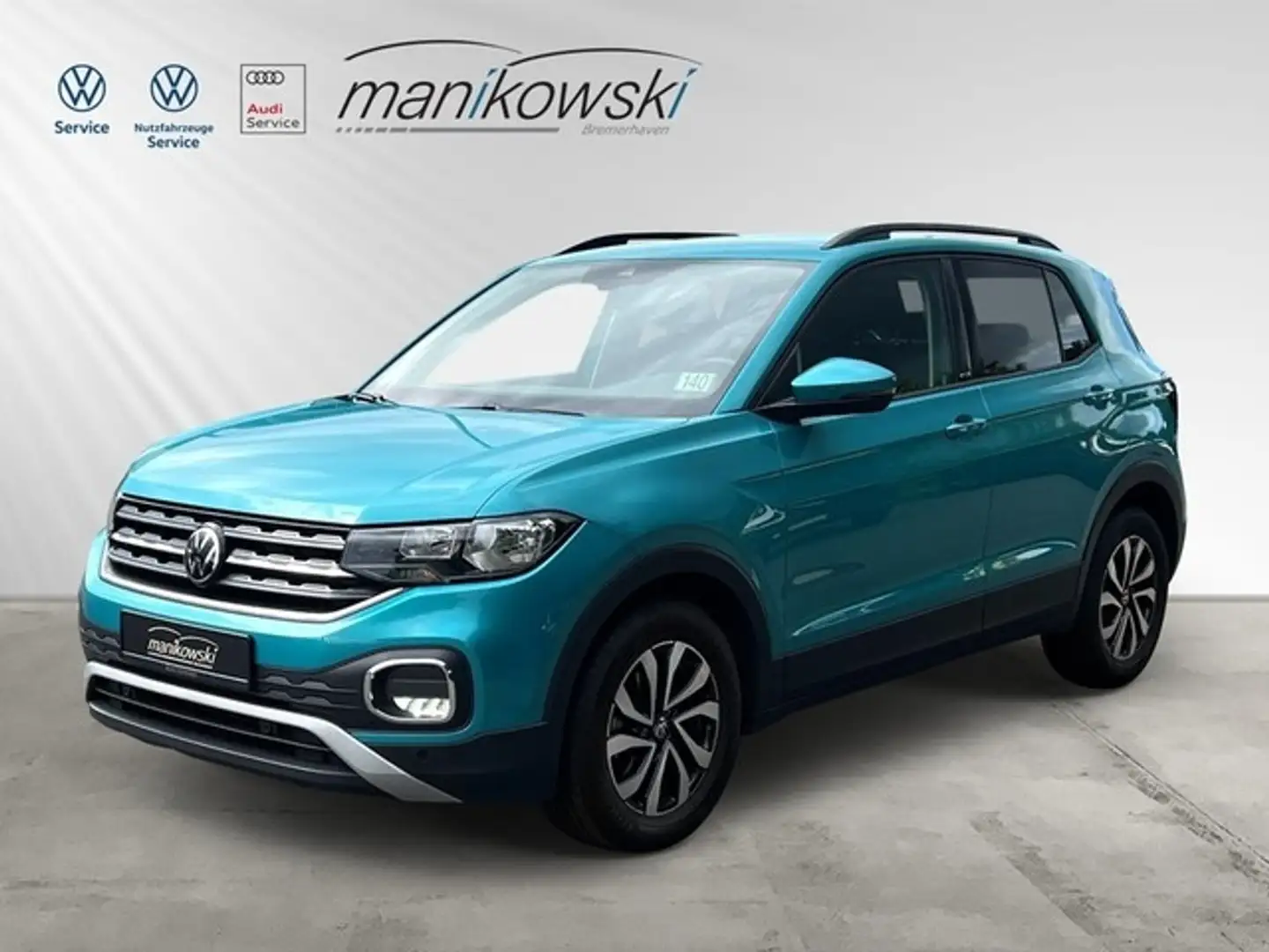 Volkswagen T-Cross 1.0 TSI 110 PS DSG *ACTIVE*NAVI APP GJR Blau - 1