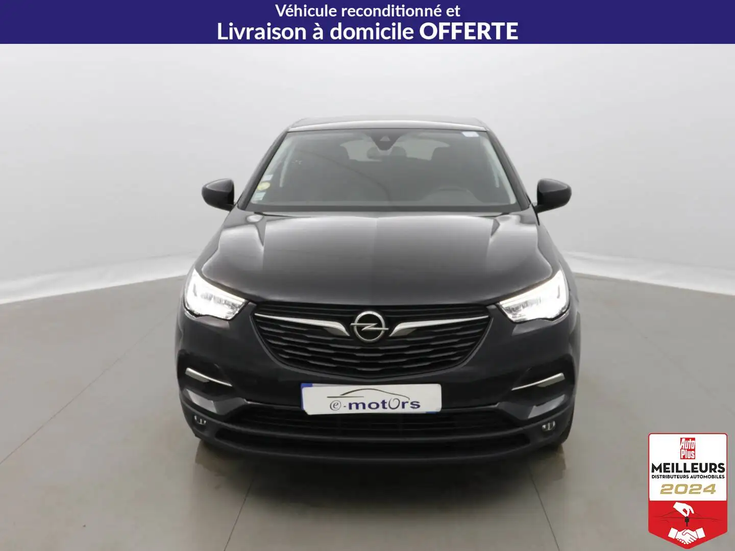 Opel Grandland X 1.5 Diesel 130 BVA8 Edition +GPS +PDC AR/AV Noir - 2