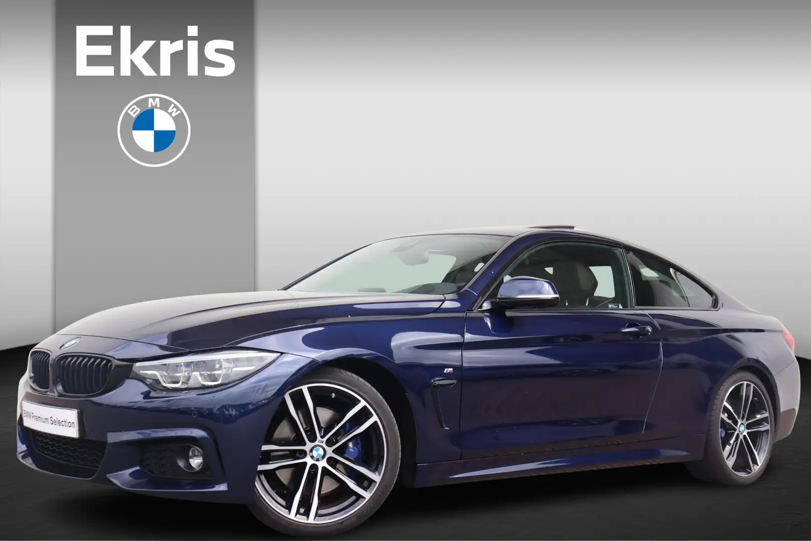 BMW 420 4-serie Coupé 420i Executive Edition M-Sprtpakket Blauw - 1