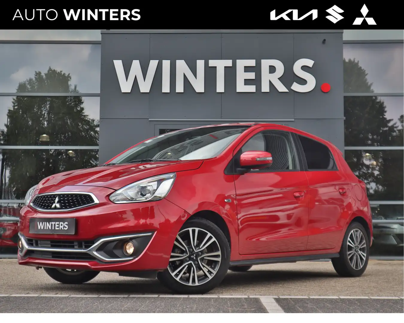 Mitsubishi Space Star 1.2 Intense+ | Airco | Bluetooth | Cruise Control Rood - 1