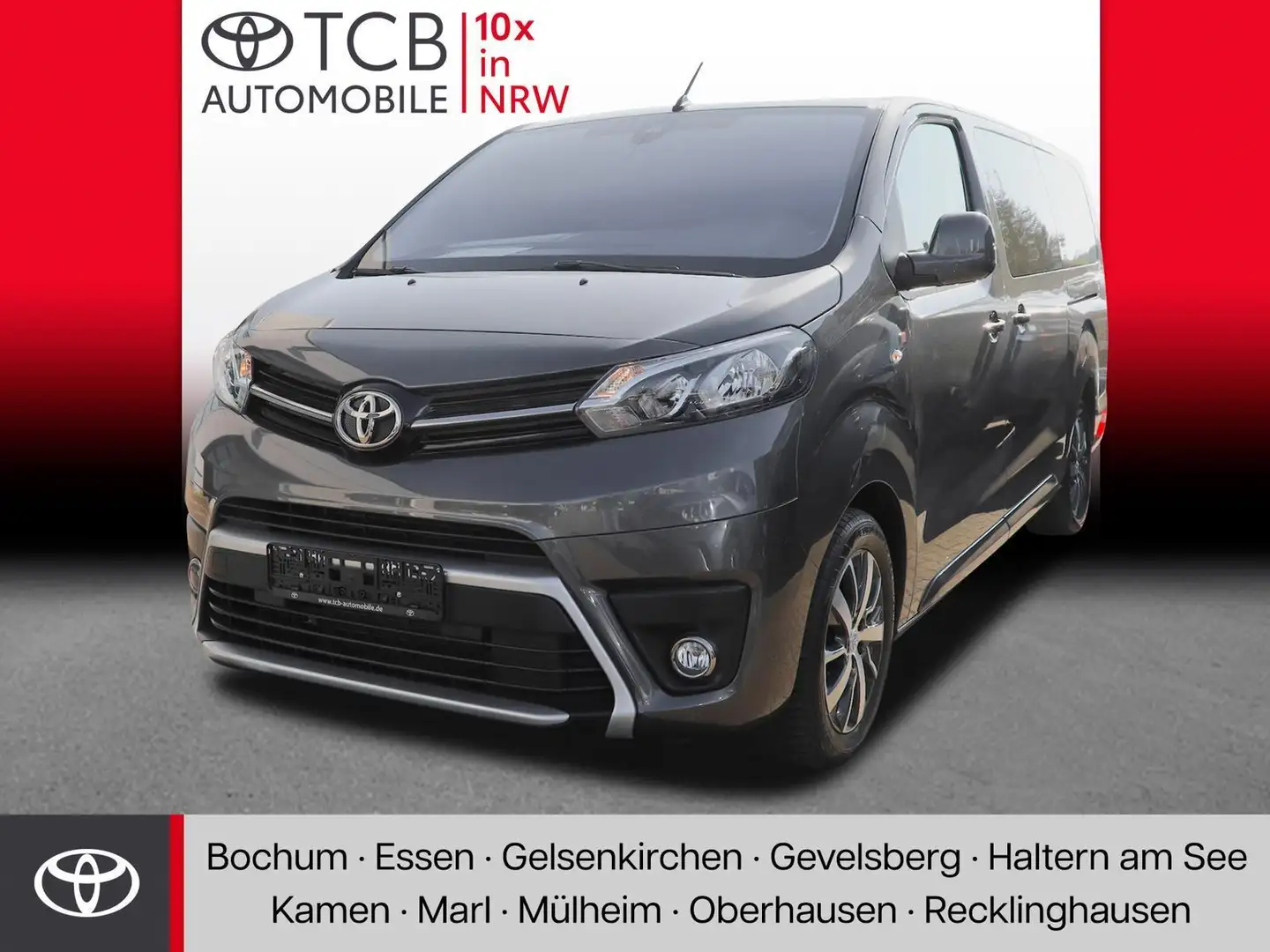 Toyota Proace Verso 2.0 D-4D L2 Shuttle Comf. NAVI BT Grijs - 1