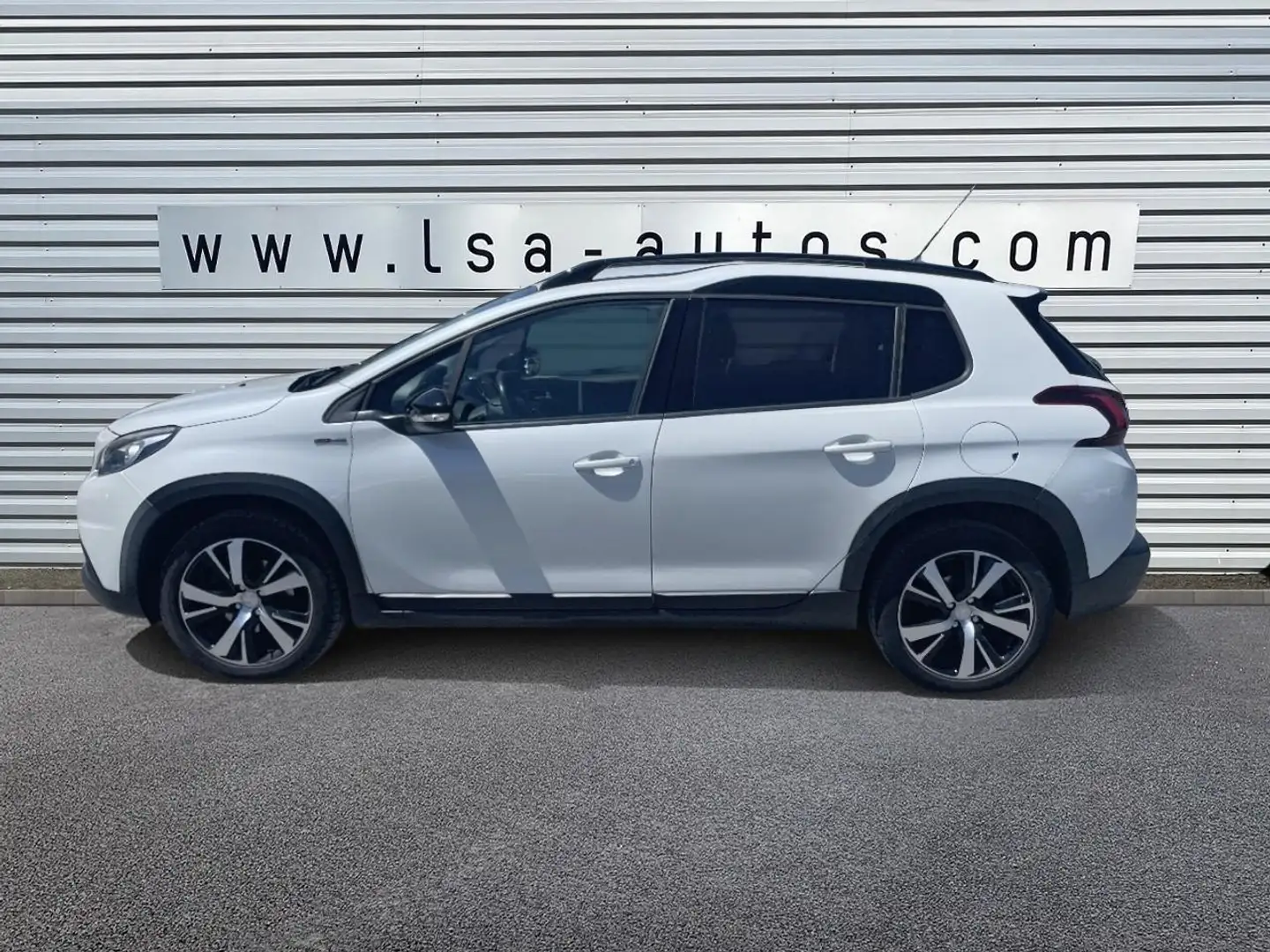 Peugeot 2008 2008 1.2i PureTech 12V S\u0026S 110 GT Line Blanc - 2