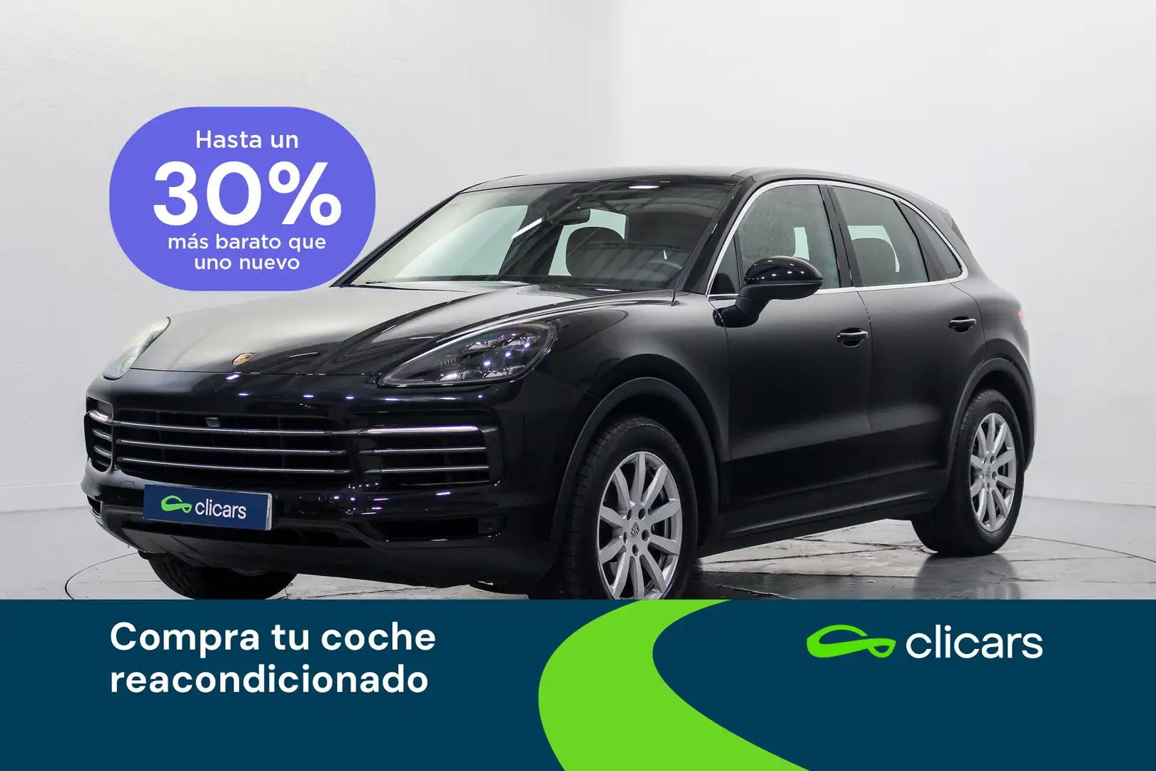 Porsche Cayenne Aut. Negro - 1