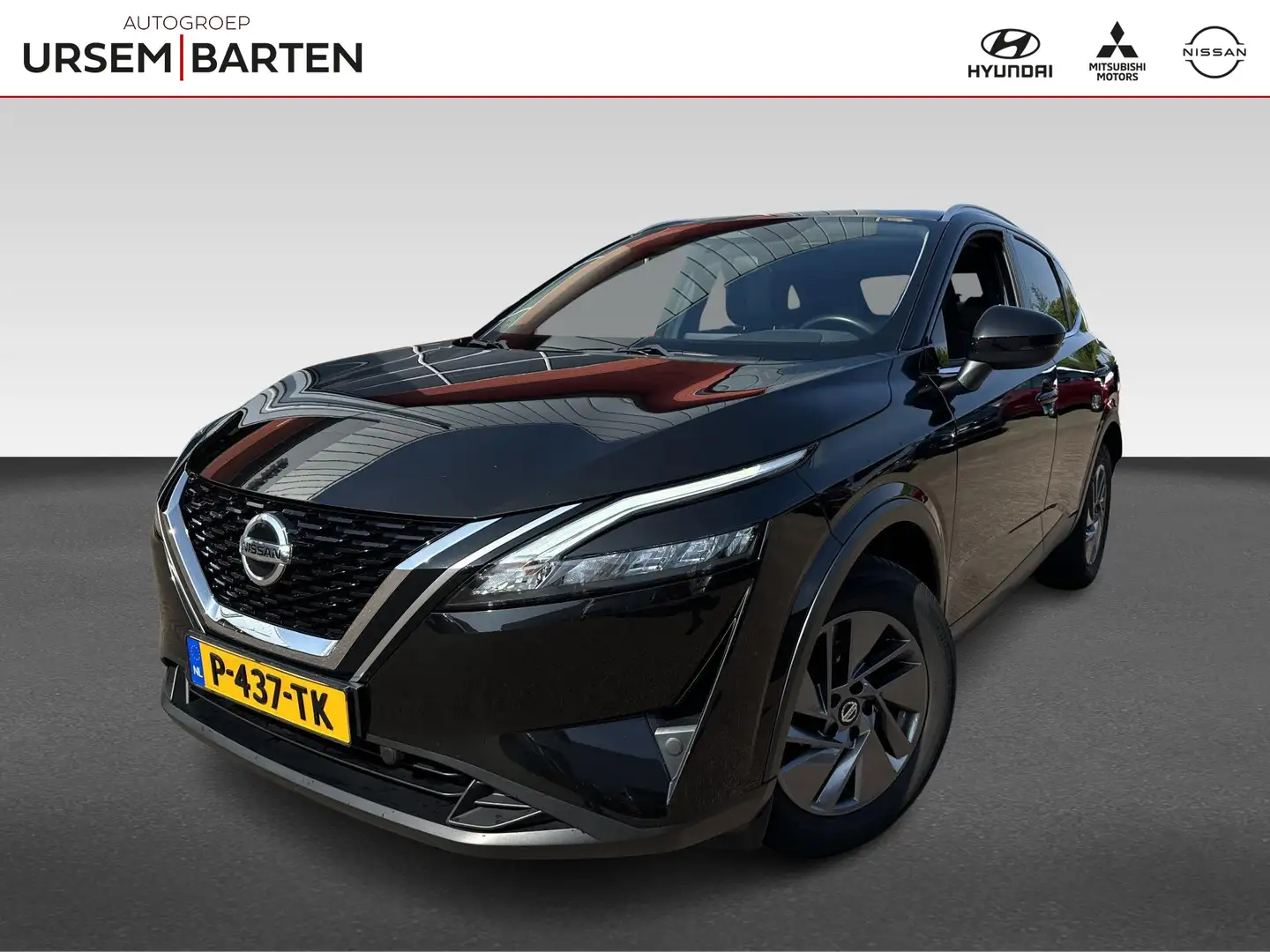 Nissan Qashqai 1.3 MHEV Acenta Zwart - 1