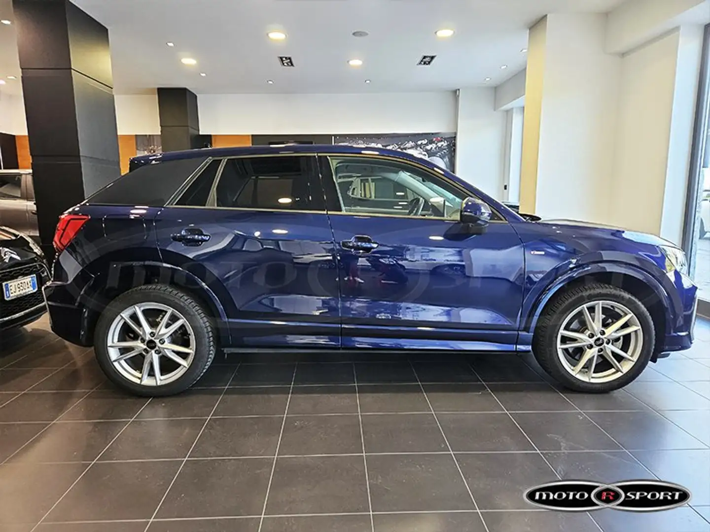 Audi Q2 Q2 35 2.0 tdi Identity Black 150cv s-tronic my20 Blau - 2
