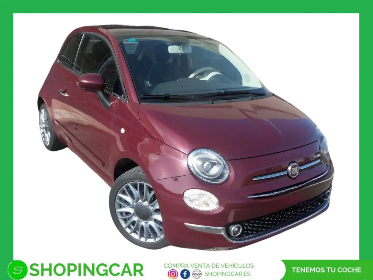 Fiat 500 1.2 Riva Burdeos - 2