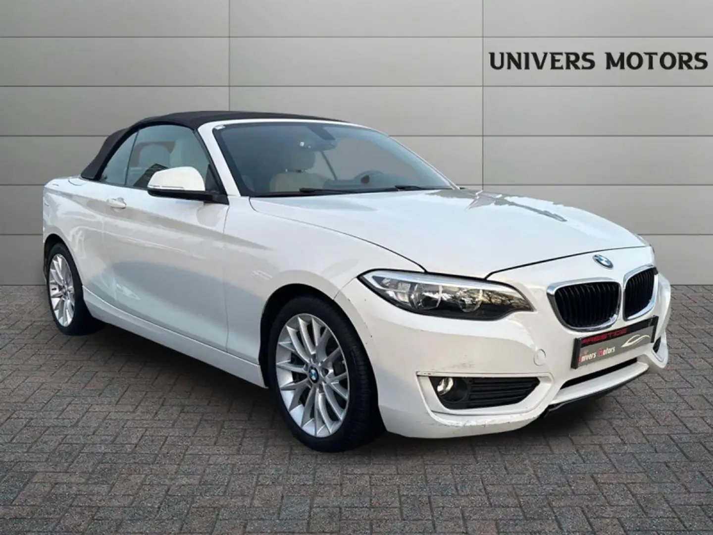 BMW 218 (F23) 218DA 150CH LOUNGE Blanc - 1
