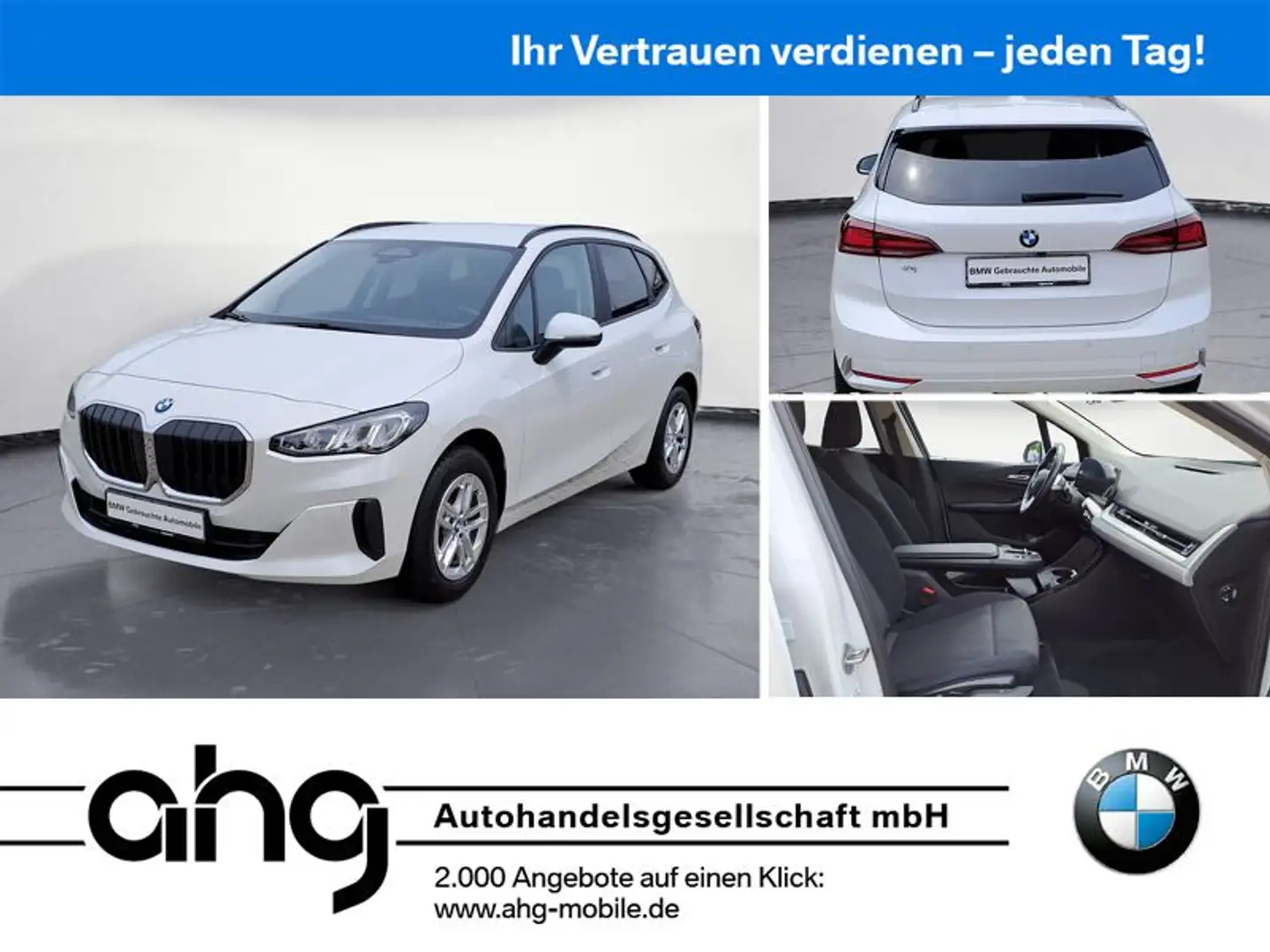 BMW 218 Steptronic DCT AHK Weiß - 1