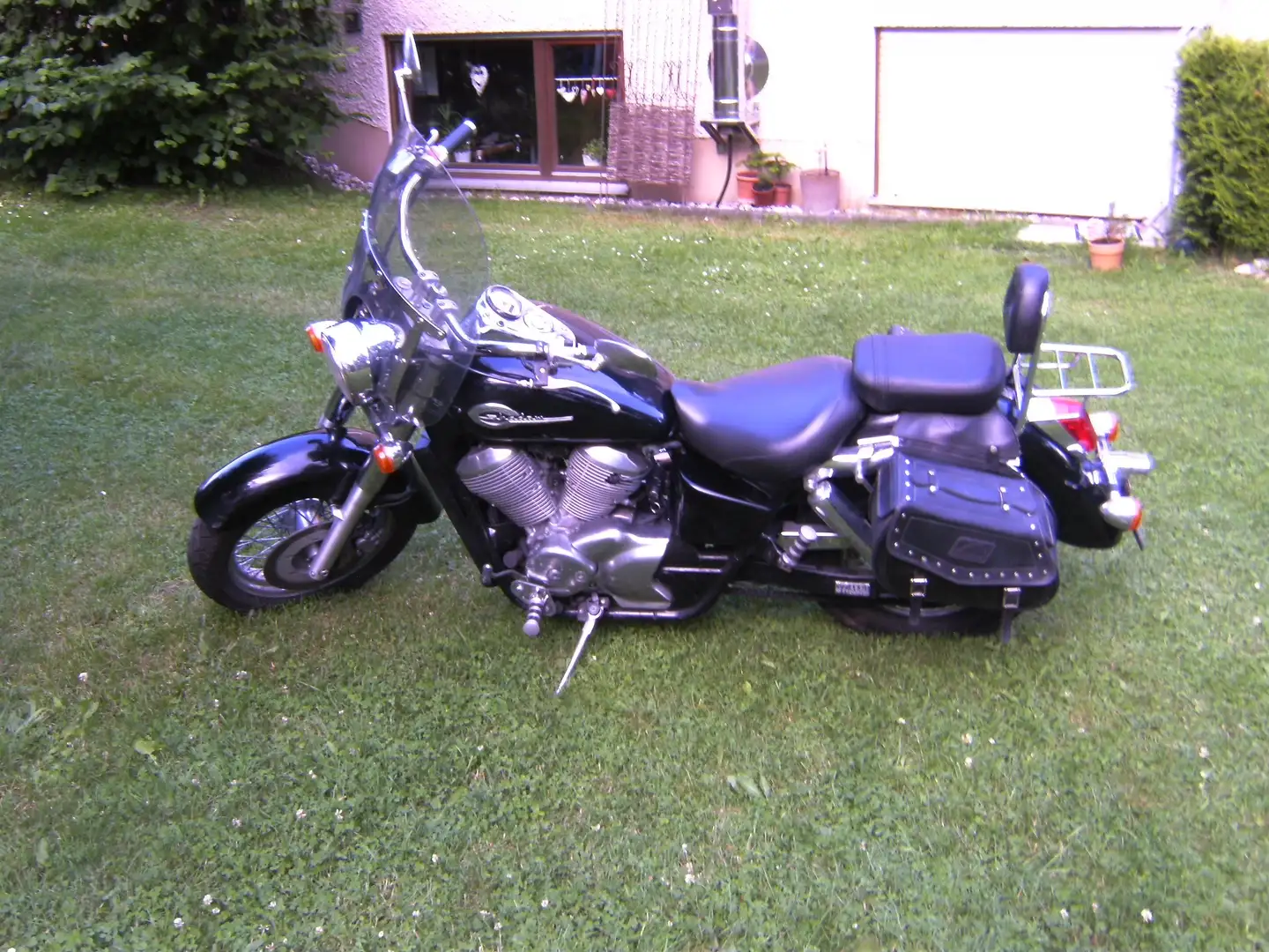 Honda VT 750 chopper Schwarz - 1