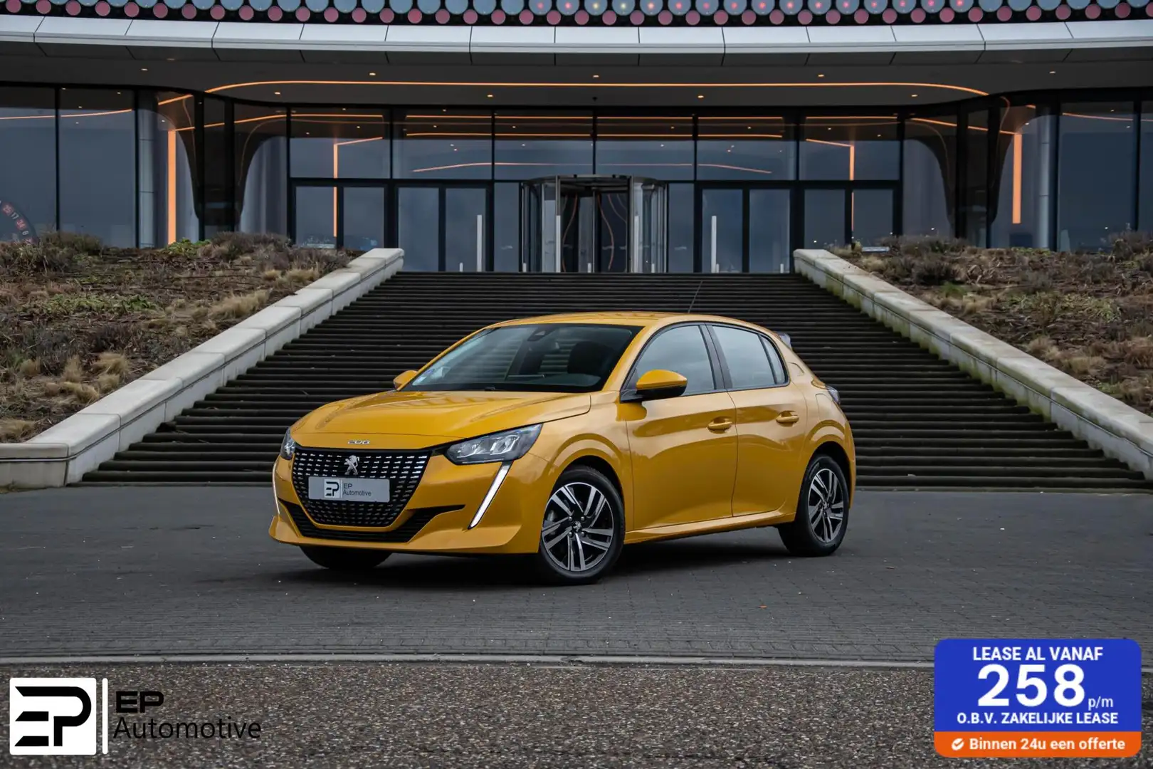 Peugeot 208 1.2 Allure|AppleCarPlay|Automaat|130PK|DigiDash| Giallo - 1