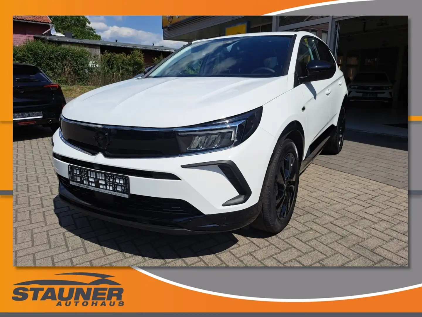 Opel Grandland 1.5 D GS Line LED Scheinwerfer, Navi, Lenk-Sitzhei Blanc - 1