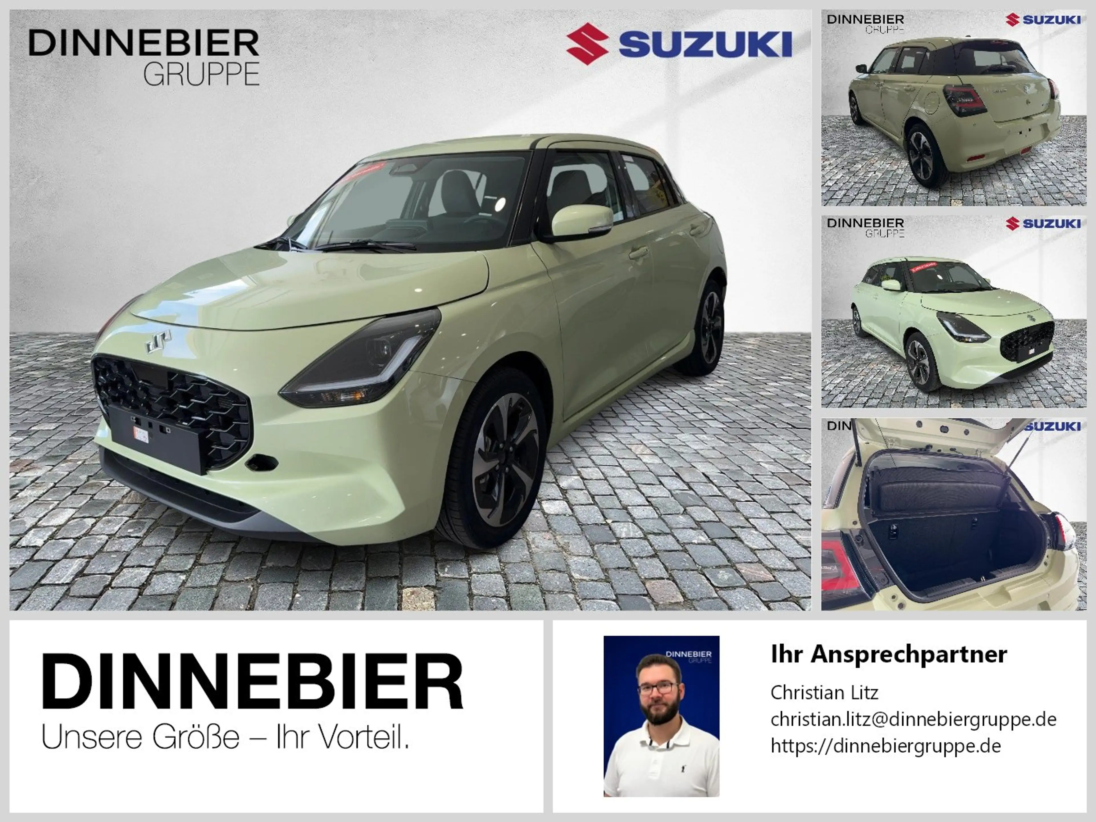 Suzuki Swift COMFORT+ HYBRID MT ACC+CAM+DynLicht+LED+LM