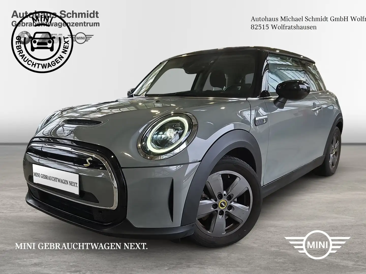 MINI Cooper SE Hatch*Navi*LED*Klimaaut*Tempomat*PDC*DAB* Gris - 1