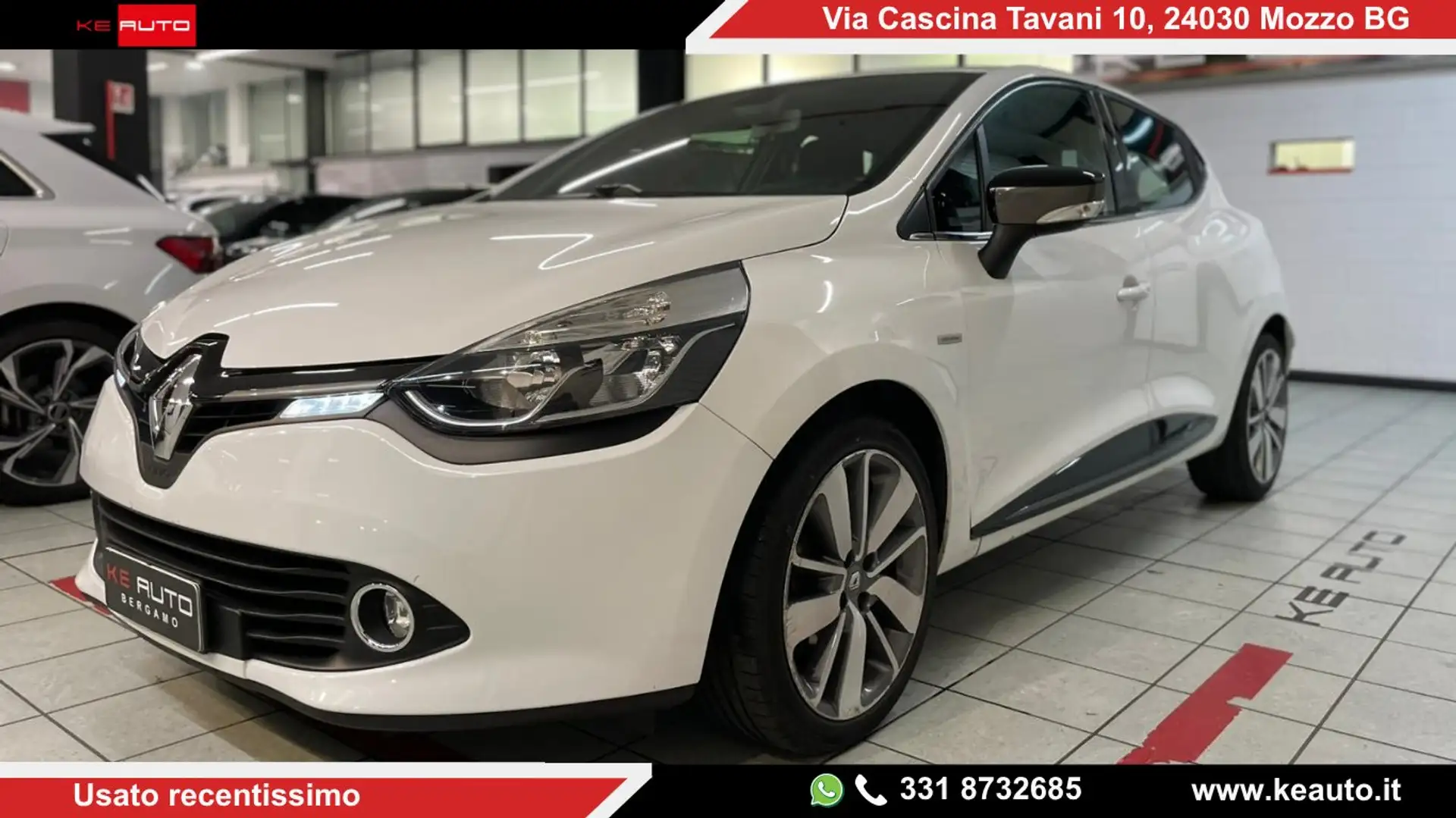 Renault Clio Clio IV 2012 5p 1.5 dci Costume National 90cv Blanc - 1