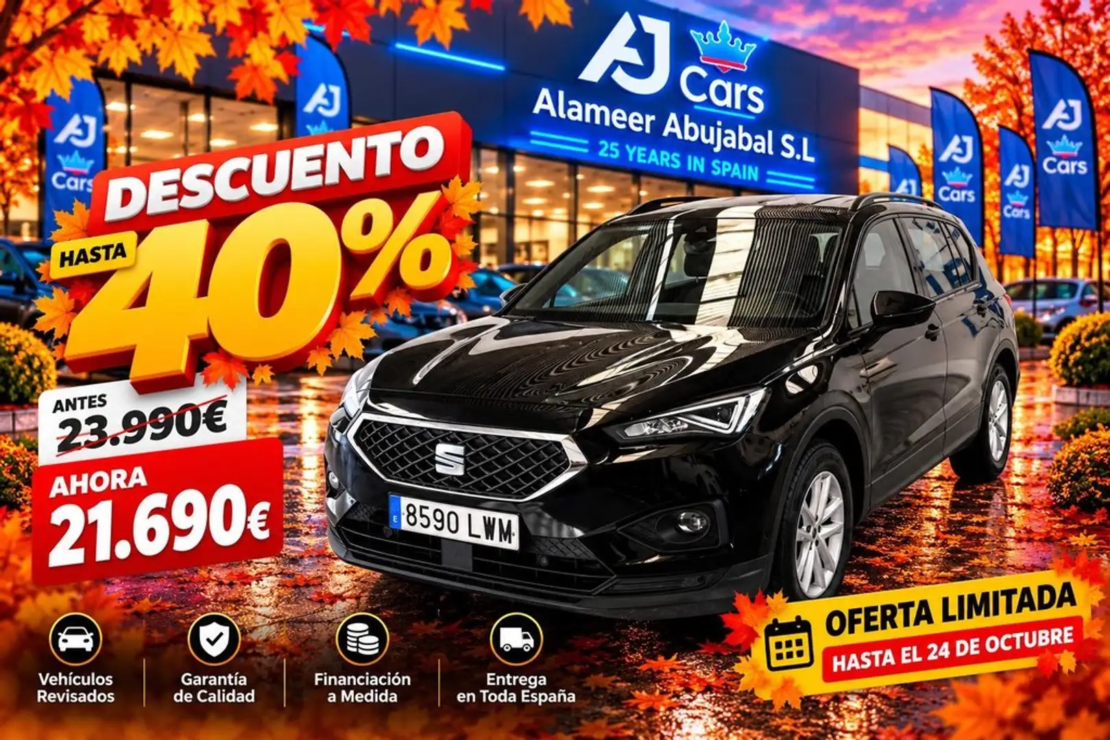 SEAT Tarraco 1.5 TSI 110kW St&Sp Style XL Negro - 1
