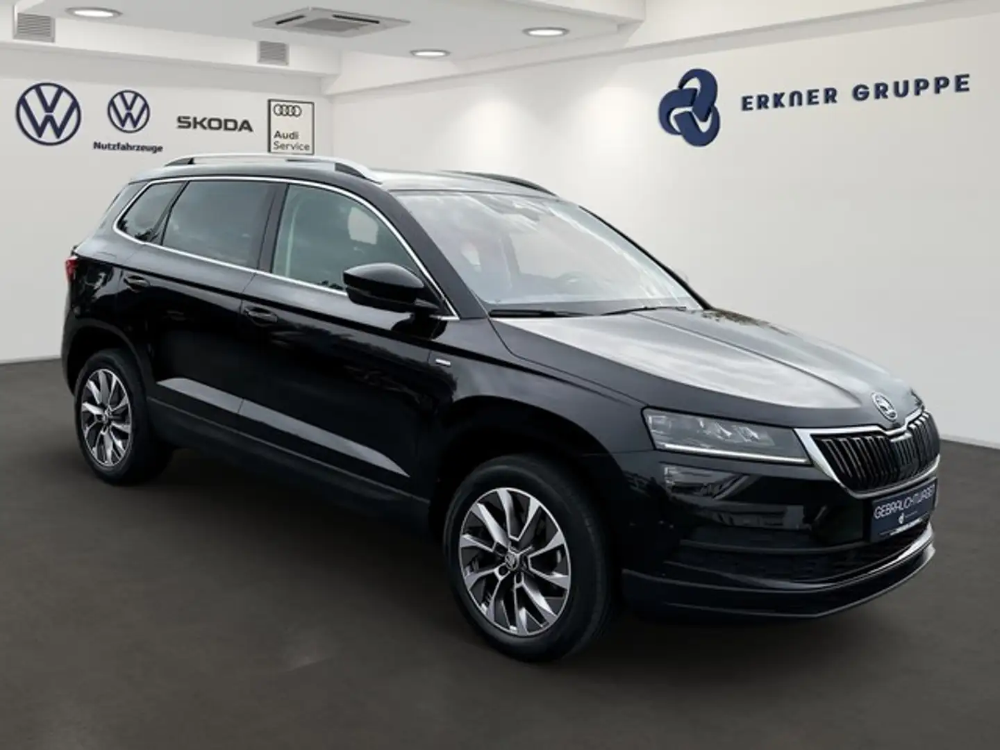 Skoda Karoq 1.5TSI DSG Clever LED+ACC+PARKLENK+++ Zwart - 2