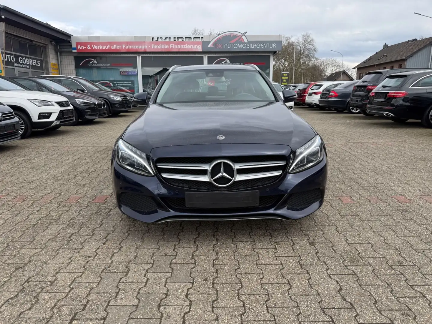 Mercedes-Benz C 180 T d ILS LEDER TEMPO PDC NAVI 6-Gang Blau - 2
